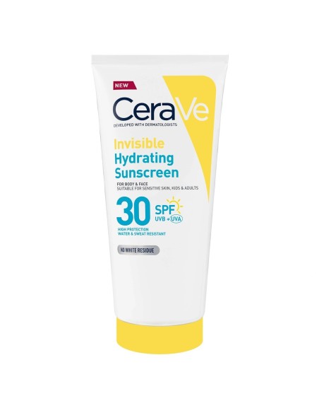 Cerave Hydra Sunscreen Nevidljivi losion za zaštitu od sunca, SPF 30, visoka zaštita