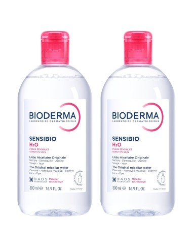 Bioderma Sensibio H2O micelarna voda 500 ml DUO