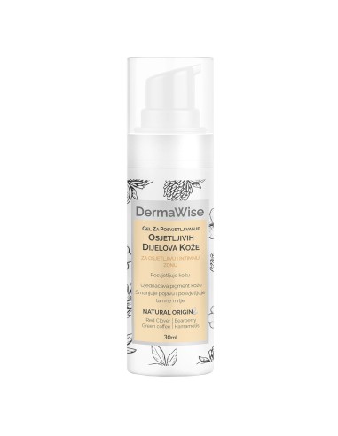 DermaWise Gel za posvjetljivanje osjetljivih dijelova kože
