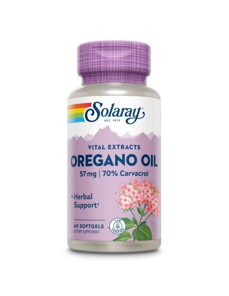 Solaray Oregano Oil 70% Carvacrol perle, dodatak prehrani