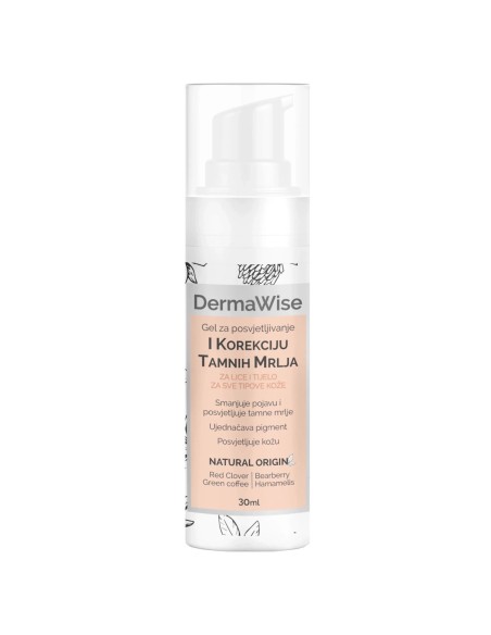 DermaWise Gel za posvjetljivanje i korekciju tamnih mrlja