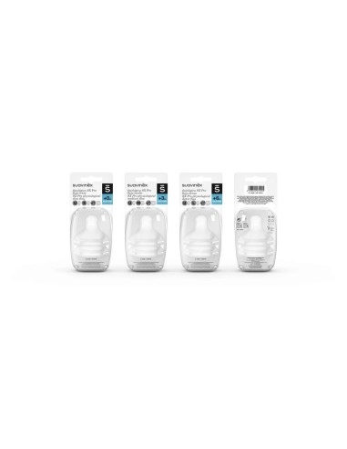 Suavinex SX Pro fiziološki sisač - različiti protoci (2 kom)
