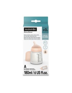 Suavinex Zero.Zero bočica 180ml 2