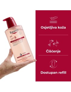 Eucerin pH5 gel i ulje za tuširanje 2