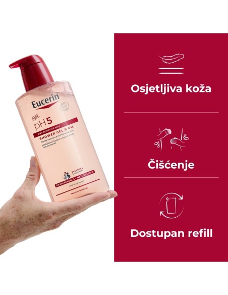 Eucerin pH5 gel i ulje za tuširanje
