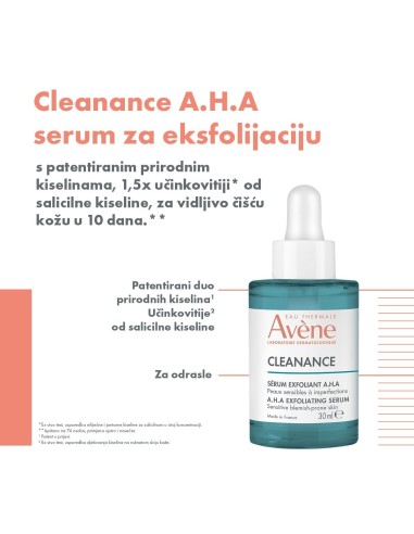 Avene Cleanance A.H.A Serum za eksfolijaciju
