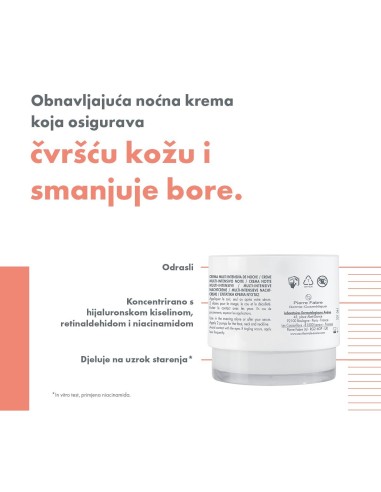 Avene Hyaluron Activ B3 Multi intenzivna noćna krema