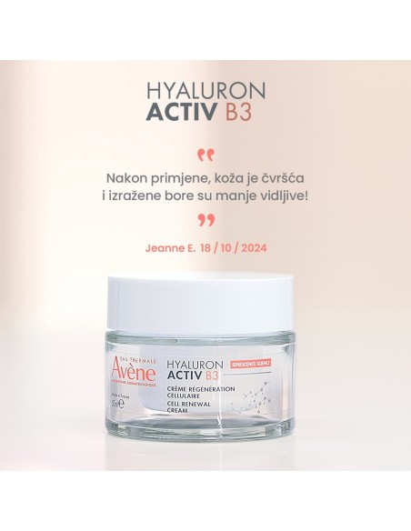 Avene Hyaluron Activ B3 Krema za obnovu stanica