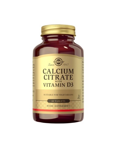 Solgar Kalcij citrat plus vitamin D tablete, dodatak prehrani