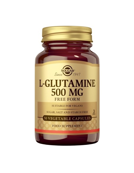 Solgar L-glutamin 500 mg kapsule, dodatak prehrani