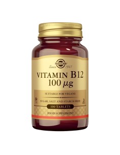 Solgar Vitamin B12 100mcg tablete, dodatak prehrani