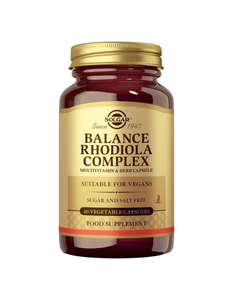 Solgar Balance Rhodiola Complex kapsule, dodatak prehrani
