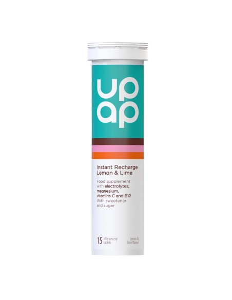 UpAp Instant Recharge Lemon & Lime šumeće tablete, dodatak prehrani