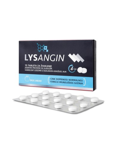 Sarmenta Lysangin tablete za žvakanje, dodatak prehrani