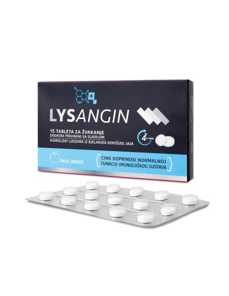 Sarmenta Lysangin tablete za žvakanje, dodatak prehrani