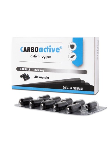 Carboactive 230 mg kapsule, dodatak prehrani