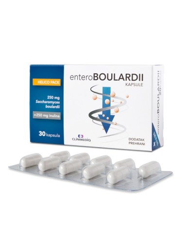 Sarmenta Enteroboulardii Helico pack kapsule, dodatak prehrani