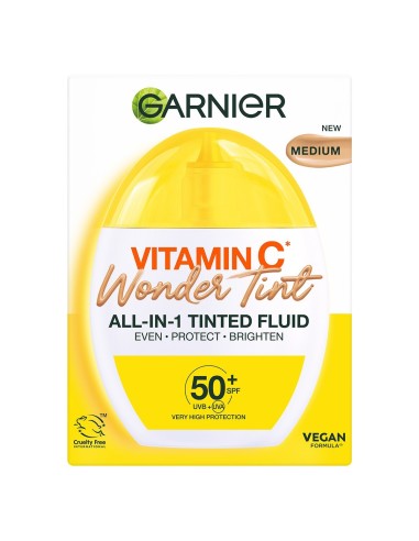 Garnier Vitamin C* dnevni tonirani fluid srednji