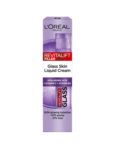 LOreal Paris Revitalift Filler Glass skin tekuća krema