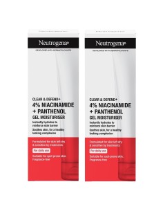 Neutrogena Clear & Defend Acne proof gel hydrat Promo pakiranje 1+1