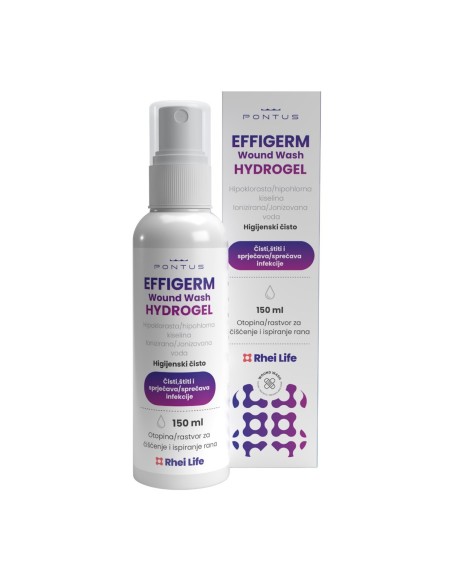 Effigerm Wound Wash hidrogel za ispiranje rana