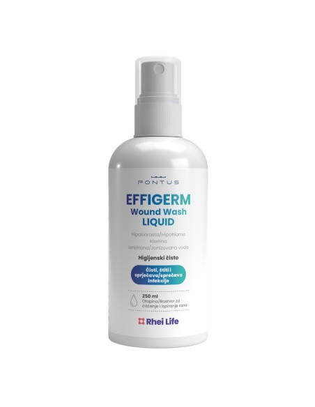 Pontus Pharma Effigerm Wound Wash otopina za čišćenje, ispiranje i vlaženje rana