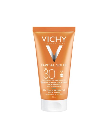 Vichy Capital Soleil Dry Touch Matirajući Fluid za sunčanje SPF 30