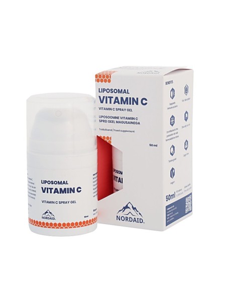 Nordaid Liposomalni Vitamin C sprej gel, dodatak prehrani