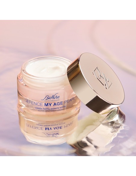 Bionike Defence My Age Pearl Noćna krema sa Skin Firming kompleksom za očuvanje mladenačkih kontura lica
