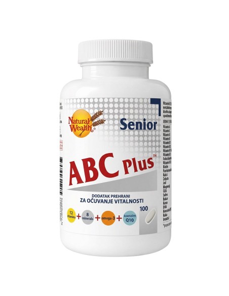 Natural Wealth ABC Plus Senior tablete, dodatak prehrani