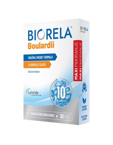 Biorela Boulardii kapsule Nove, dodatak prehrani
