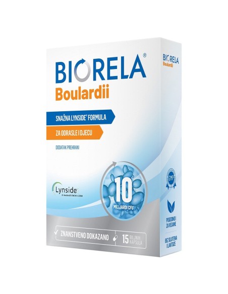 Biorela Boulardii kapsule Nove, dodatak prehrani