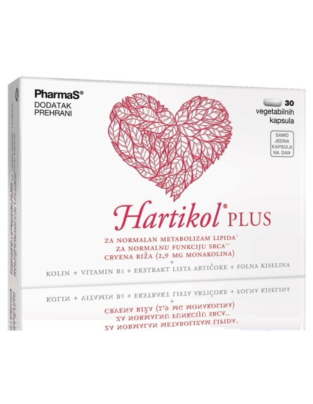 PharmaS Hartikol plus kapsule 2+1 PROMO, dodatak prehrani