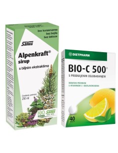 Alpenkraft sirup, dodatak prehrani + na POKLON Bio-C