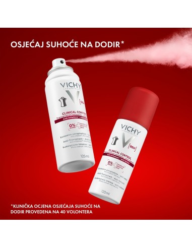 Vichy Clinical control antiperspirant sprej protiv znojenja