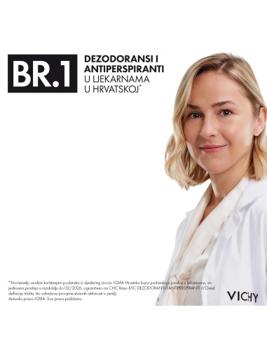 Vichy Clinical control antiperspirant sprej protiv znojenja