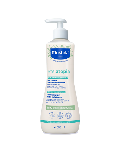Mustela Stelatopia Gel za tuširanje