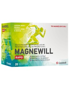 Goodwill Pharma Magnewill Rapid vrećice, dodatak prehrani