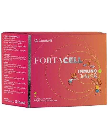 Goodwill Fortacell Immuno Junior vrećice, dodatak prehrani