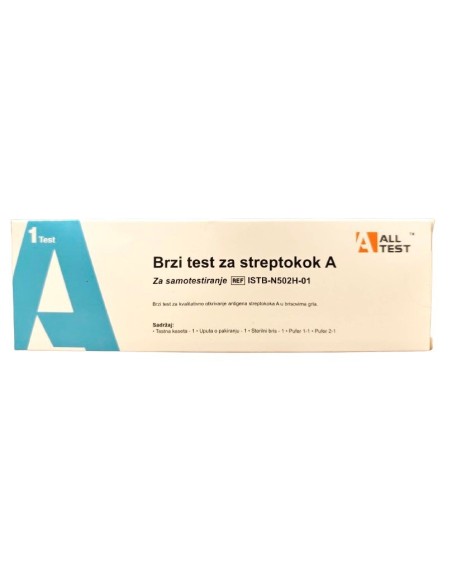 Alltest Strep A Test za streptokok