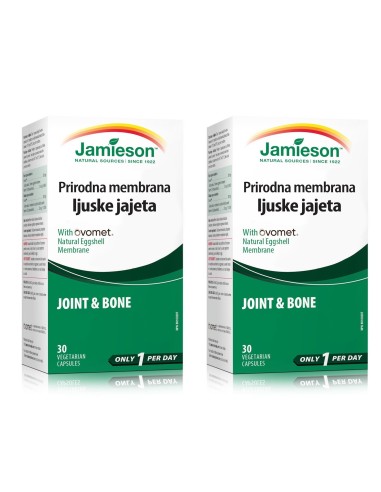 Jamieson Joint & Bone Prirodna membrana ljuske jajeta kapsule 1+1 PROMO, dodatak prehrani