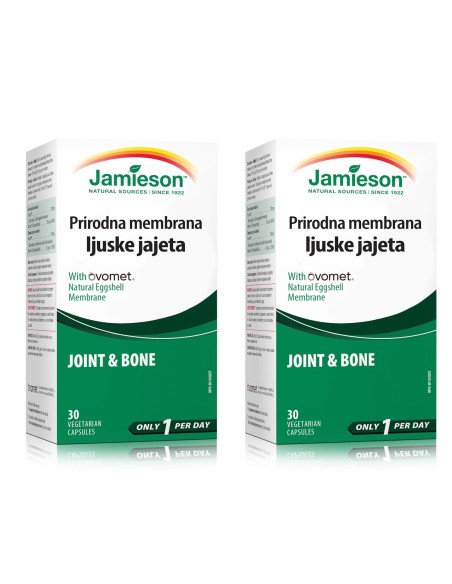 Jamieson Joint & Bone Prirodna membrana ljuske jajeta kapsule 1+1 PROMO, dodatak prehrani