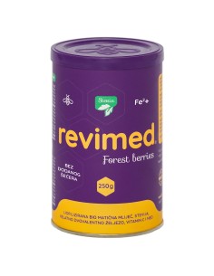 Revimed Stevia Fe Forest Berries, dodatak prehrani