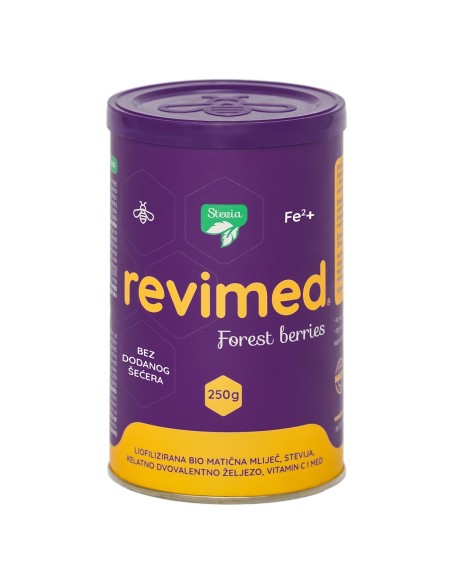 Revimed Stevia Fe Forest Berries, dodatak prehrani