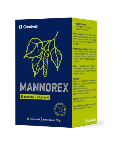Goodwill Mannorex vrećice, dodatak prehrani