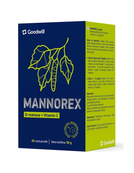 Goodwill Mannorex vrećice, dodatak prehrani