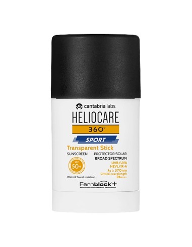 Heliocare 360º Sport Transparent Stick SPF 50+