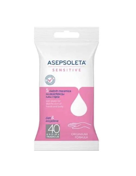 Asepsolete Sensitive 5 kom
