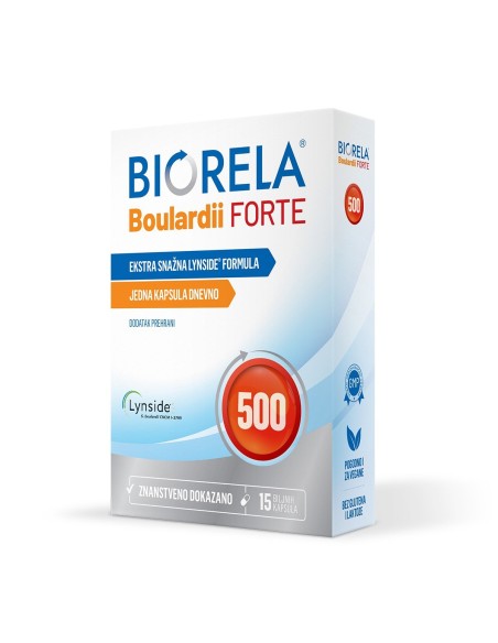 Biorela Boulardii Forte 500 kapsule, dodatak prehrani