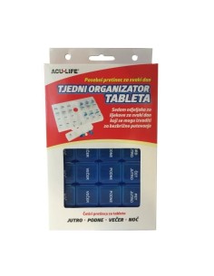 Acu Life Tjedni organizator uzimanja lijekova 128 - dozator za lijekove